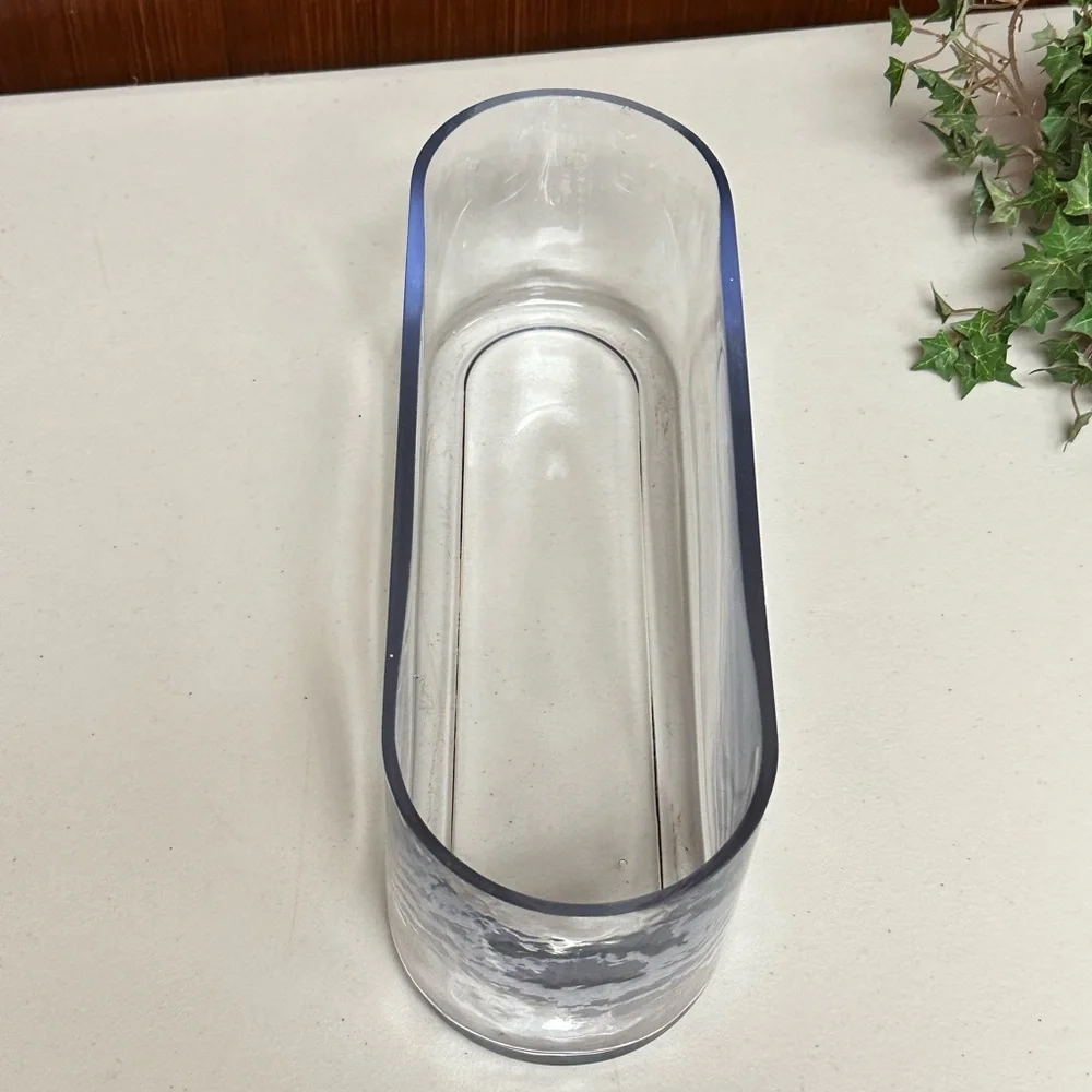 Clear Glass Bathroom Organizer